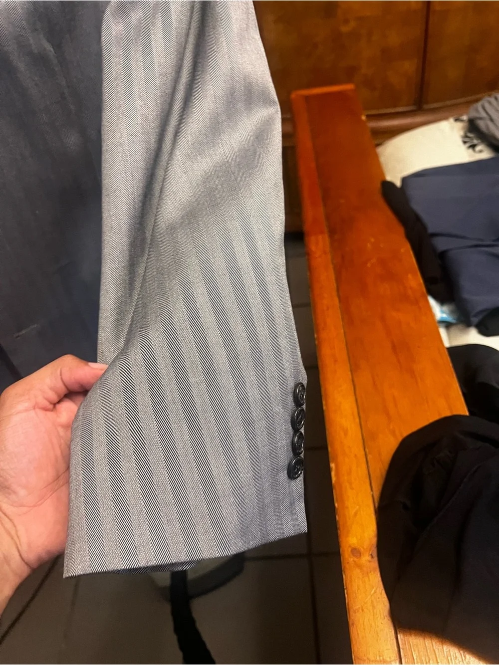 Jos. A. Bank light gray